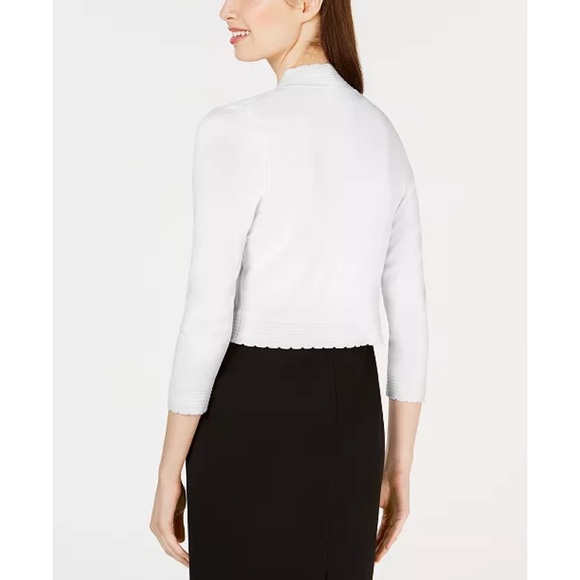 Jessica Howard | Sweaters | Jessica Howard White Openfront Cropped Cardigan  | Poshmark